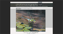 Desktop Screenshot of photomacrography.net