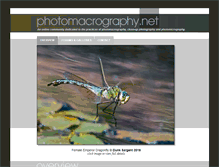 Tablet Screenshot of photomacrography.net